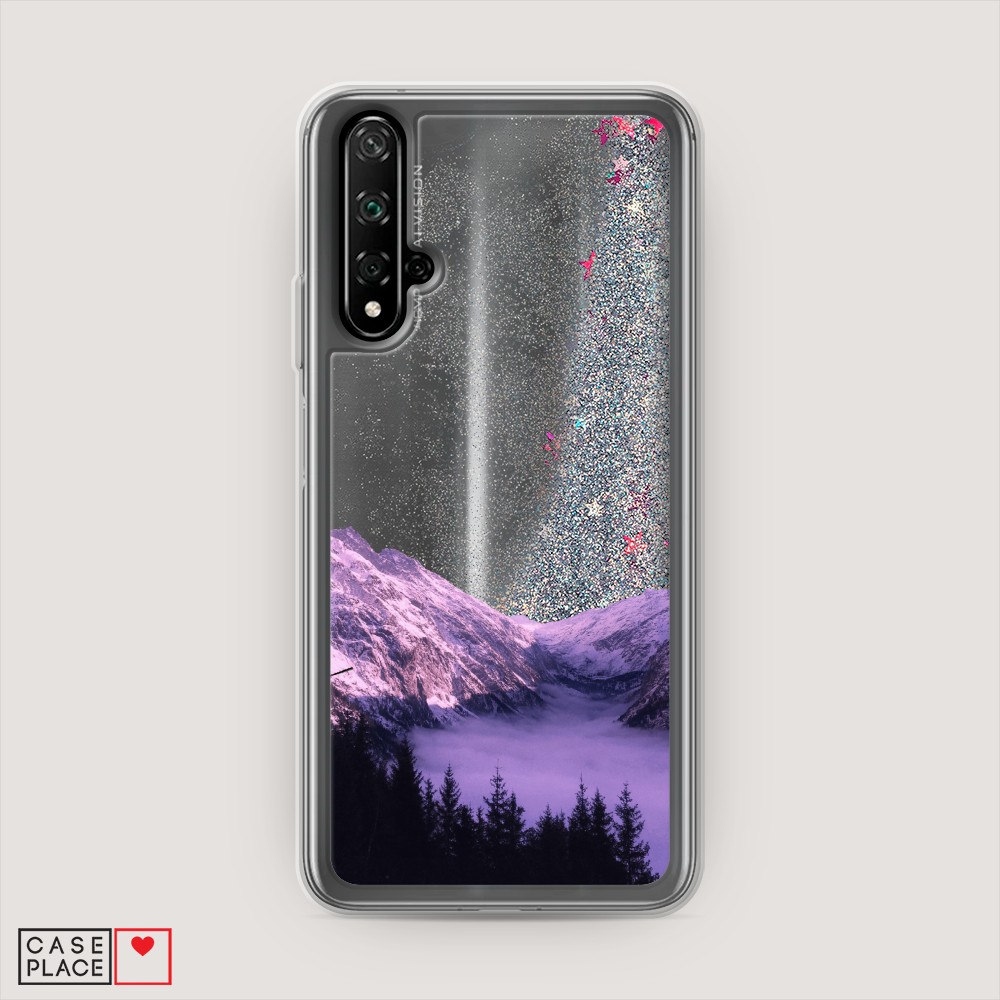 фото Силиконовый чехол "звездочки графика белая" на zte red magic 5s awog