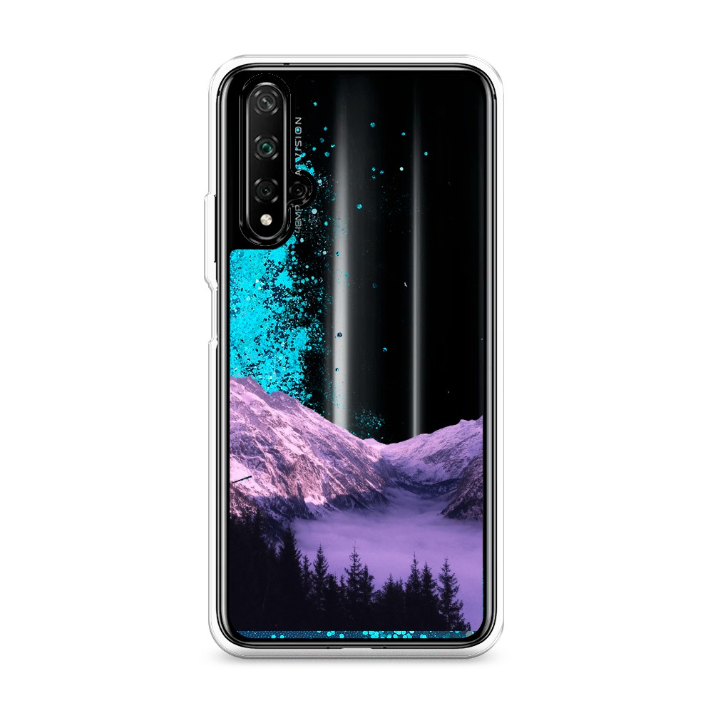 

Чехол Awog на Honor 20/Huawei Nova 5T "Горный туман", Разноцветный, 69593-1