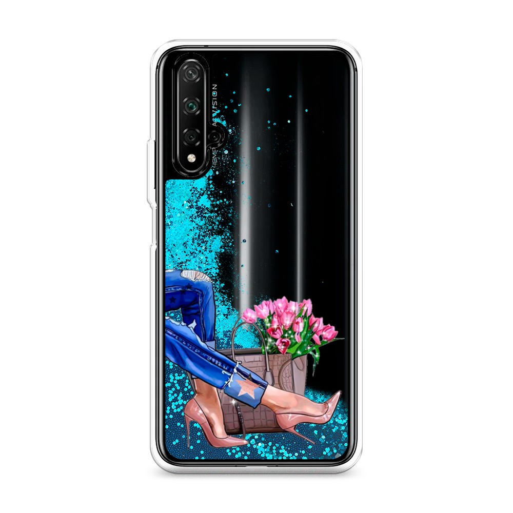 

Чехол Awog на Honor 20/Huawei Nova 5T "Каблучки", Разноцветный, 69593-1