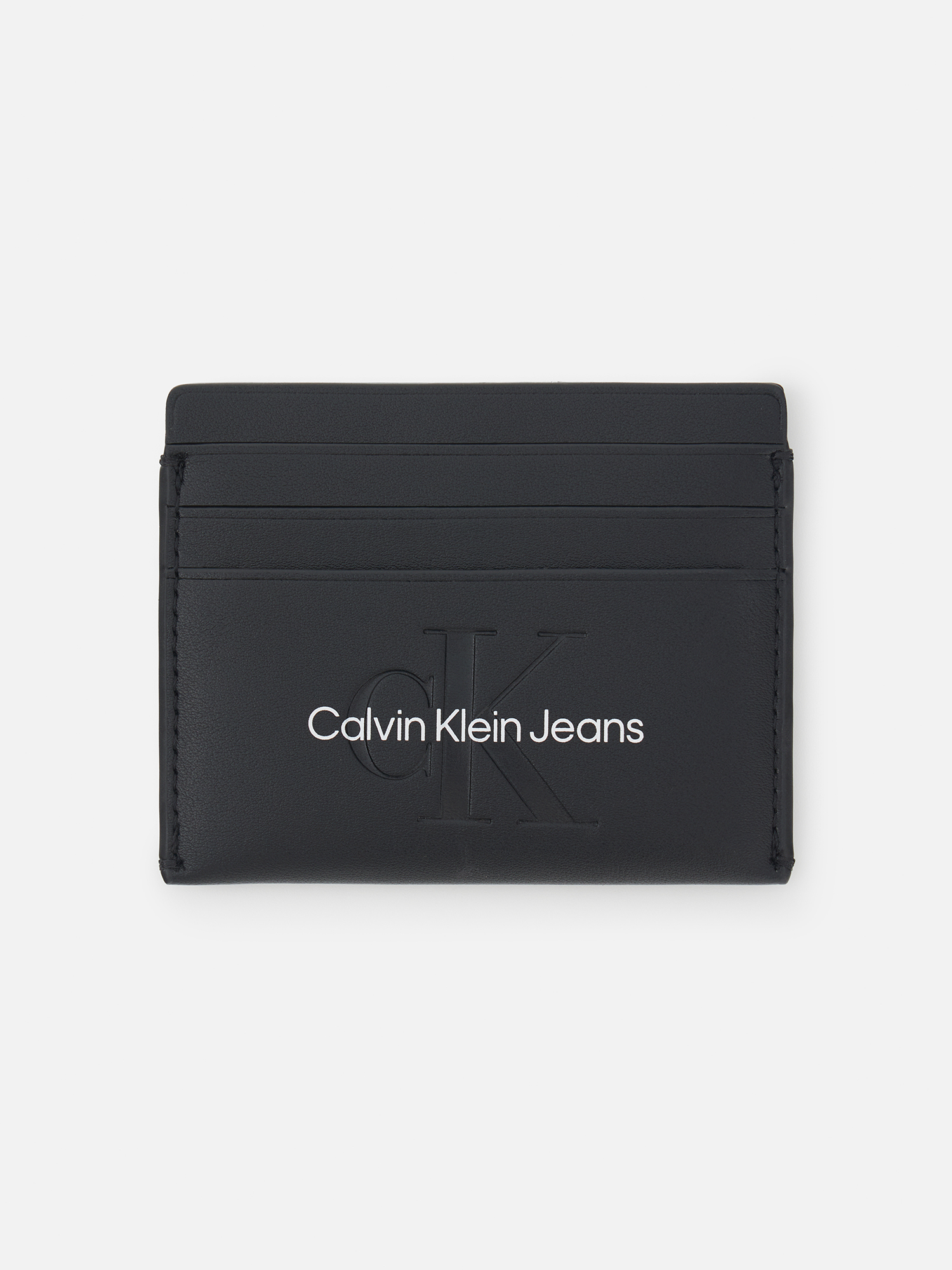 

Визитница унисекс Calvin Klein Jeans K60K611987, черная, Черный, K60K611987