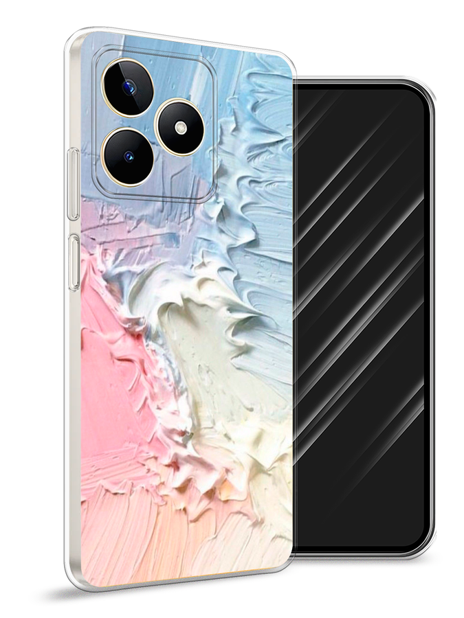 

Чехол Awog на Realme C53 "Фруктовое мороженное", Голубой;розовый;желтый, 2514650-3