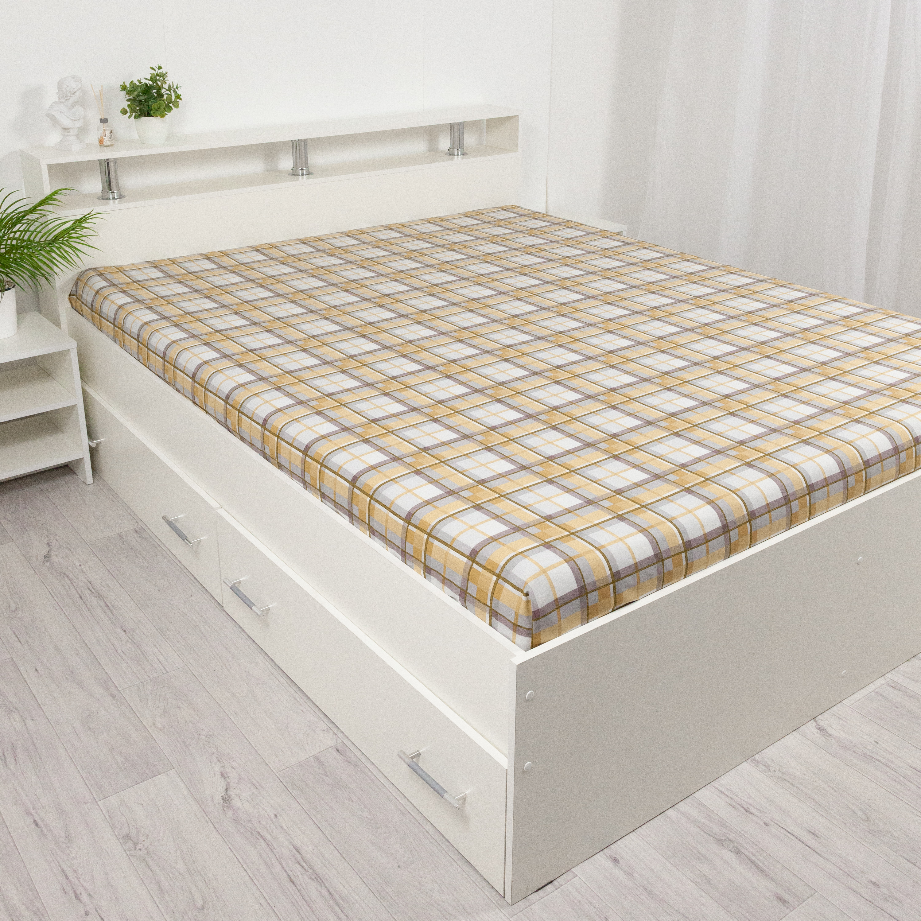 

Простыня WELLNESS бежевый 150*214 см RP150-Уника_А, Простыня 150*214 см