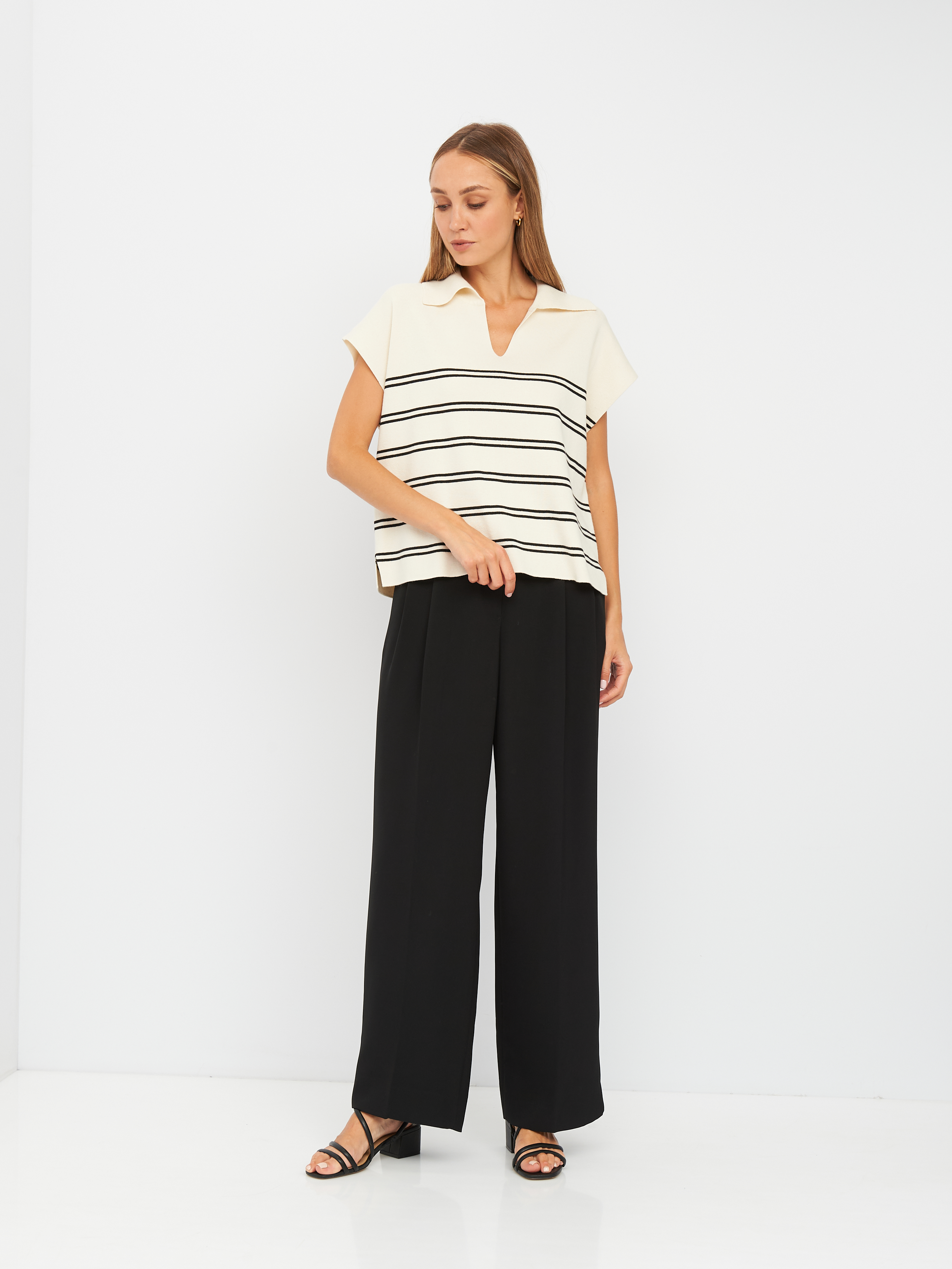 Джемпер женский TAIFUN by GERRY WEBER 372302-15100-9453 бежевый 40