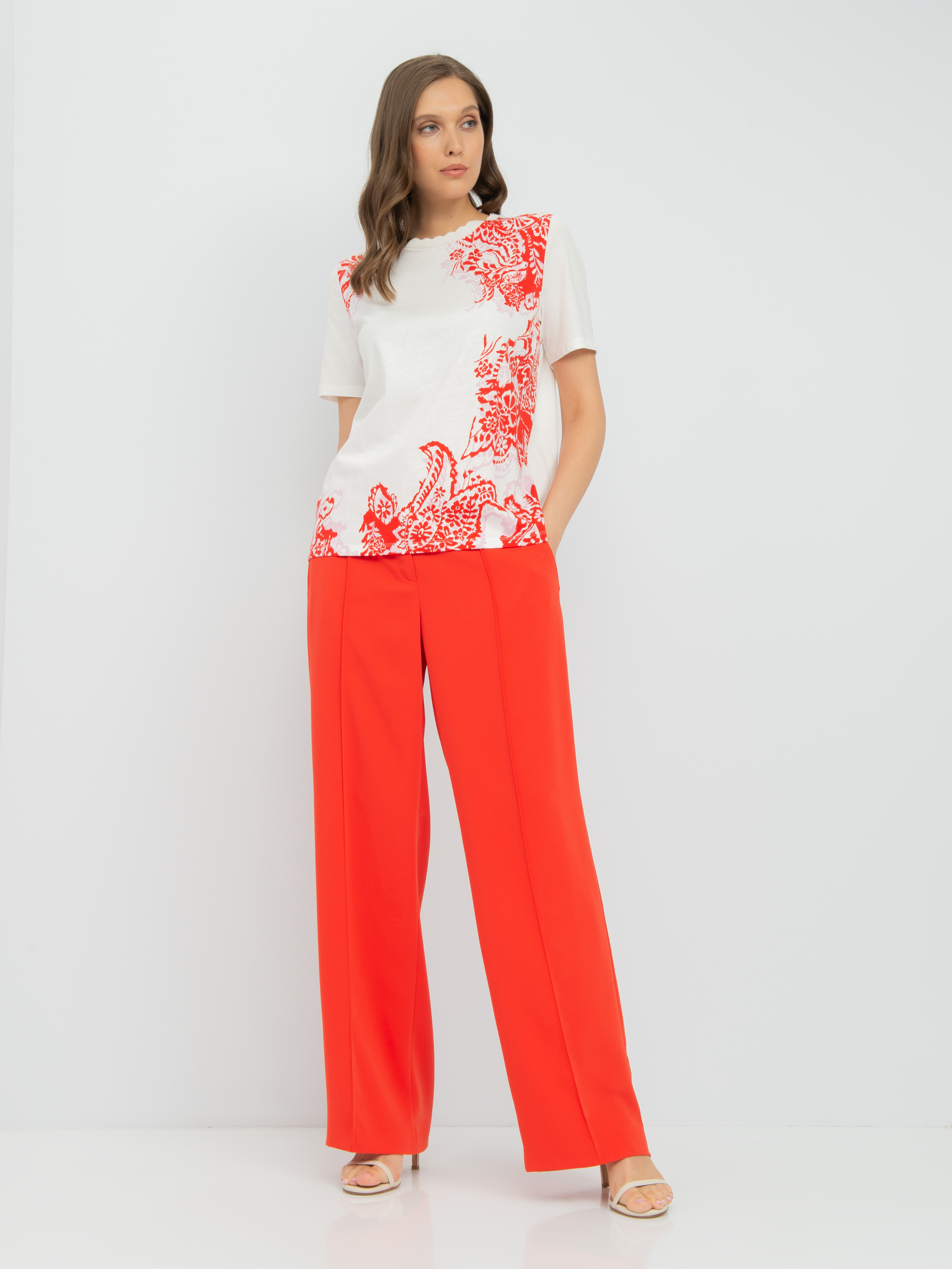 

Футболка женская Gerry Weber 170226-35028-3098 белая 46, Белый, 170226-35028