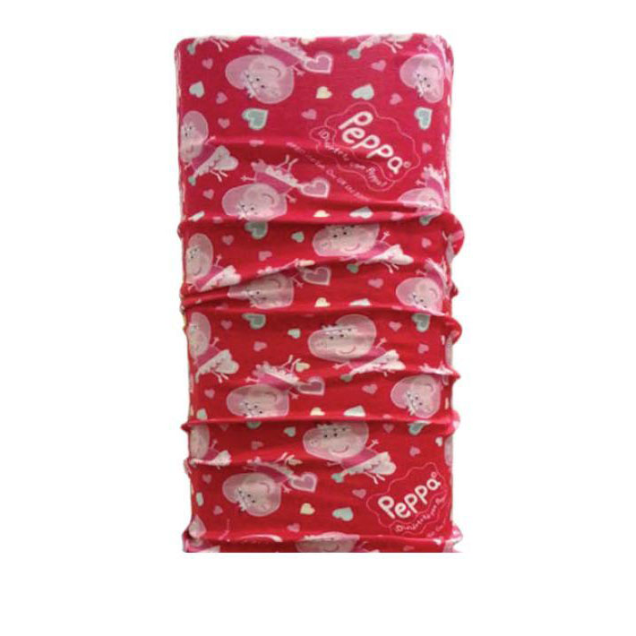 

Wind-B LICENCES 45/51 см бандана 1754 peppa love, Красный;розовый