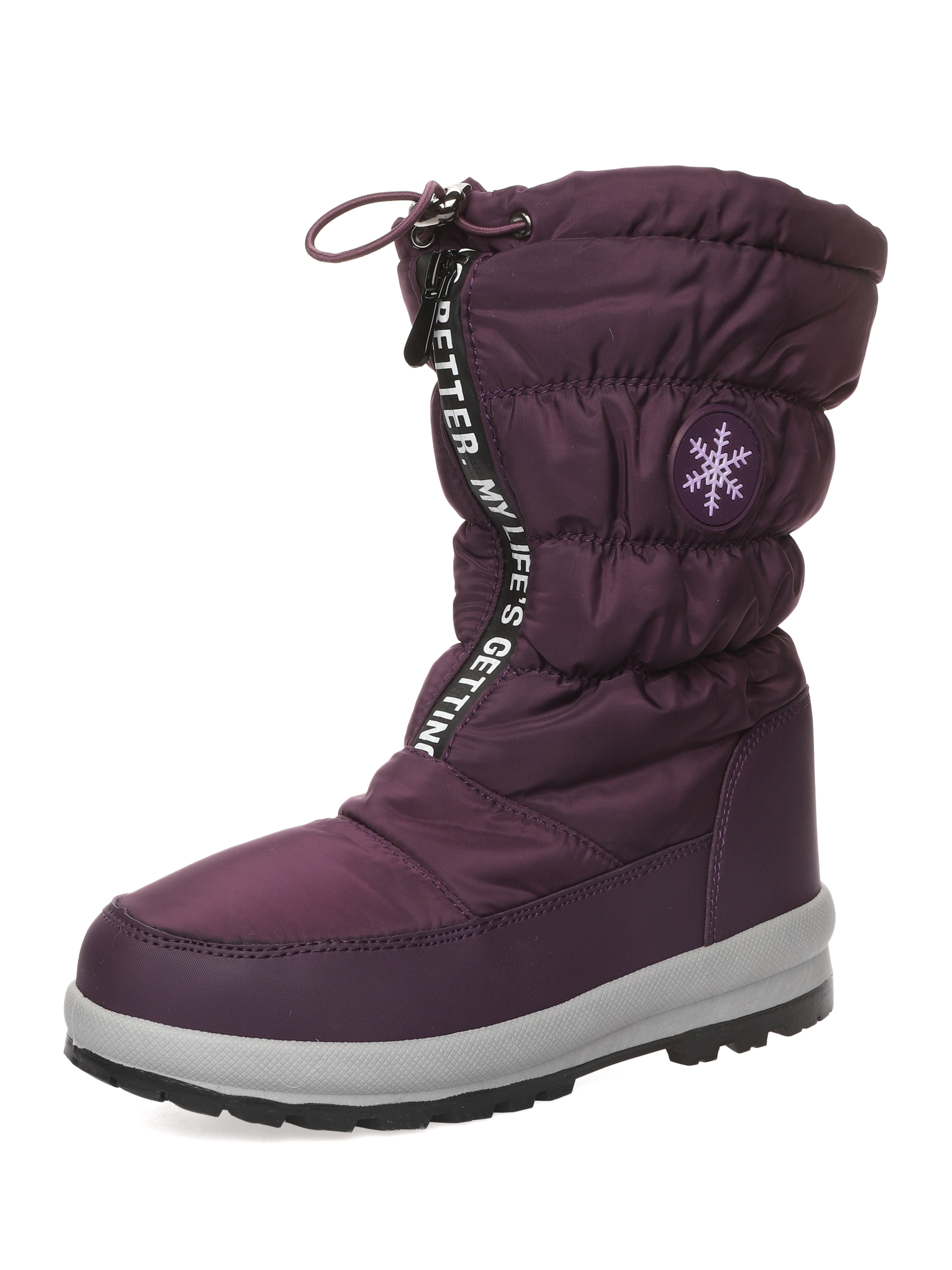 

Дутики женские Nobbaro 89NB-01-0 бордовые 37 RU, 89NB-01-0
