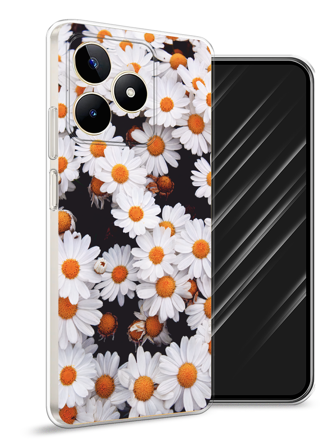 

Чехол Awog на Realme C53 "Ромашковое поле", Белый, 2514650-4