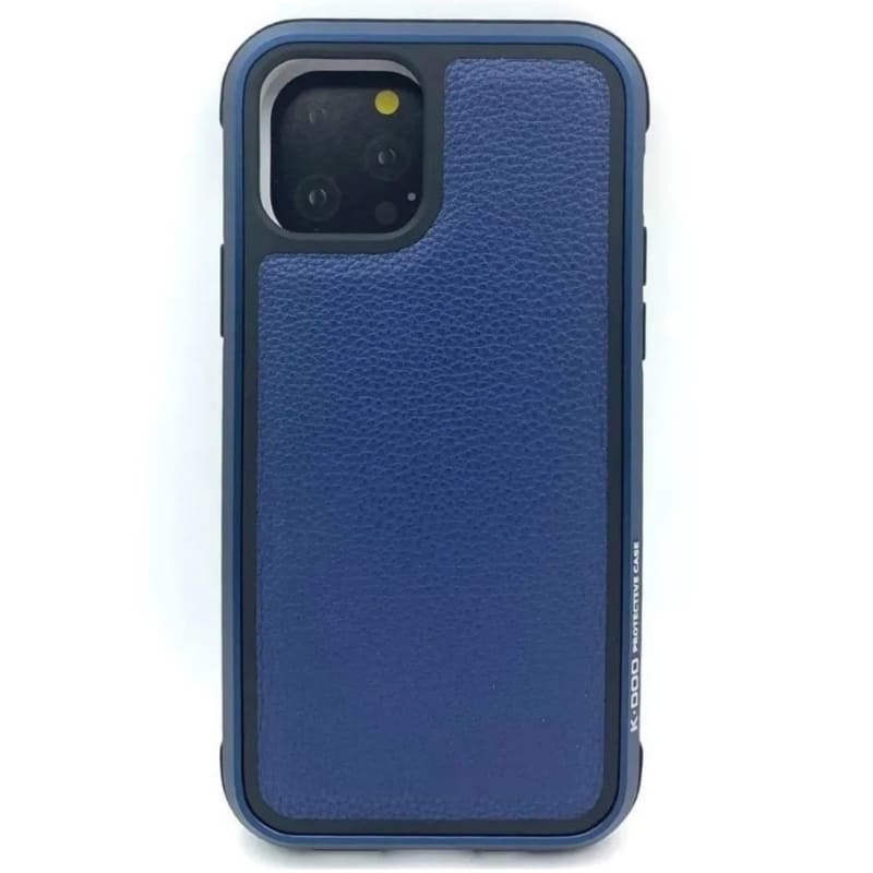 

Чехол кожаный K-Doo MARS для iPhone 13 Pro blue, Синий