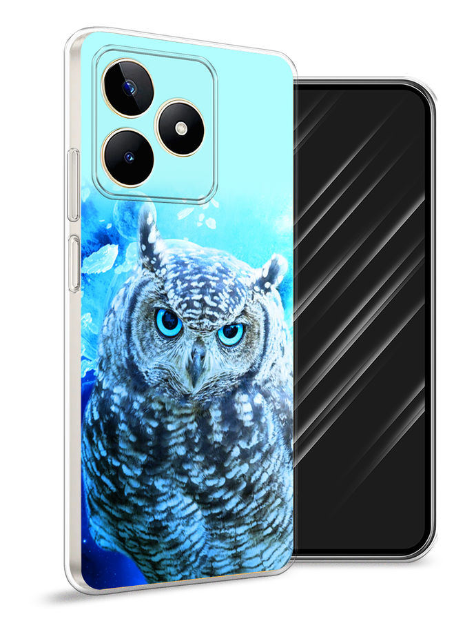 

Чехол Awog на Realme C53 "Сова арт 7", Синий;голубой, 2514650-1