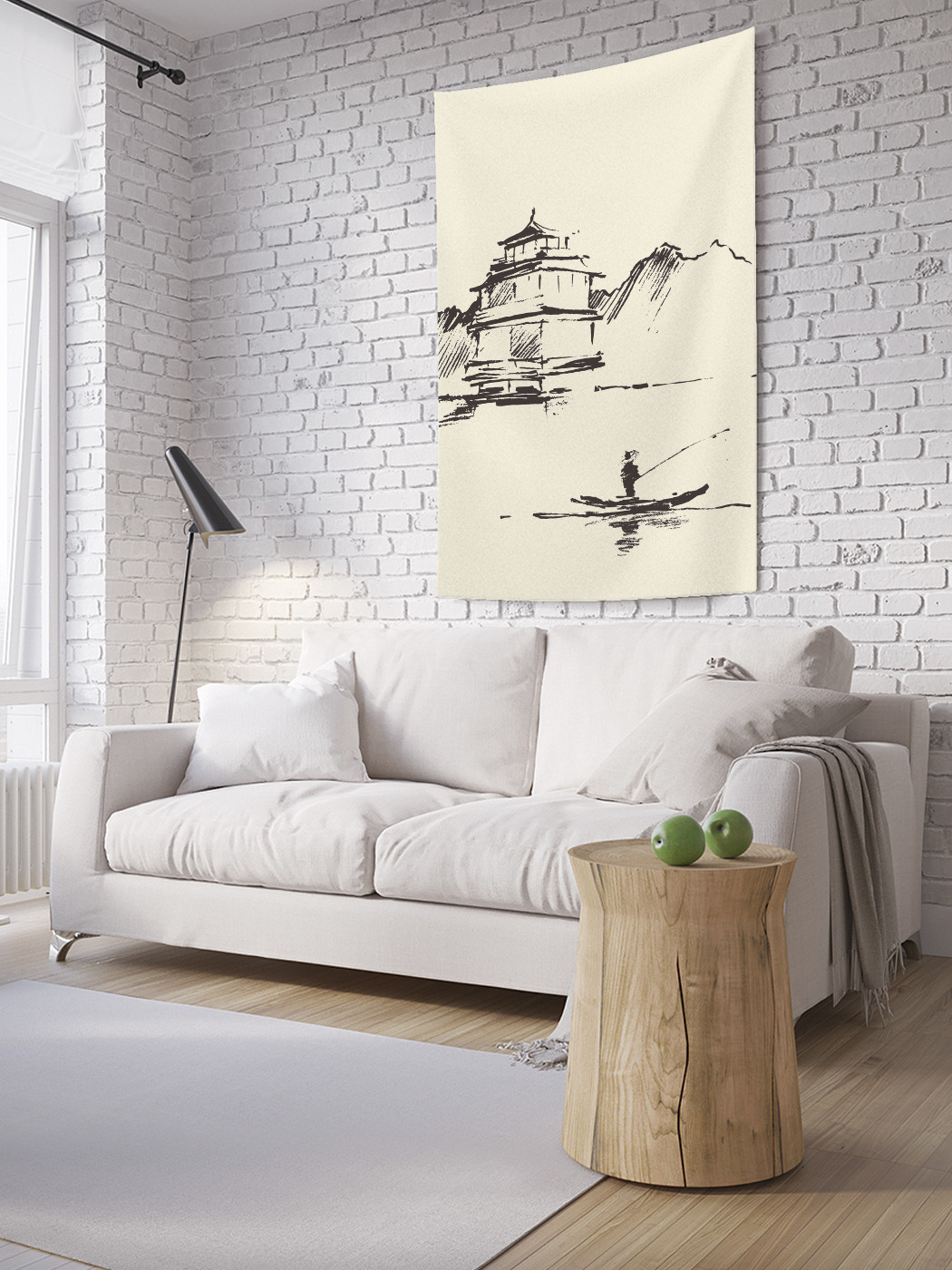 

Вертикальное фотопанно на стену JoyArty Пейзаж 100x150 см, Пейзаж