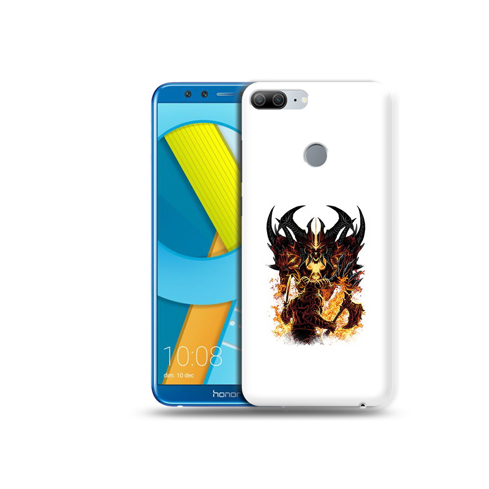 

Чехол MyPads Tocco для Huawei Honor 9 Lite демон shadow fiend (PT117118.56.318), Прозрачный, Tocco