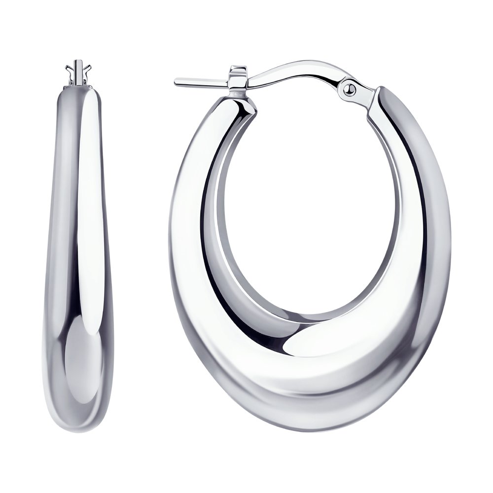 

Серьги конго из серебра SOKOLOV 94024190, 94024190
