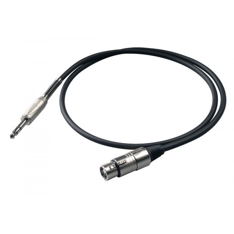 

Кабель аудио 1xJack - 1xXLR Proel BULK210LU2 2.0m, BULK210LU2 2.0m