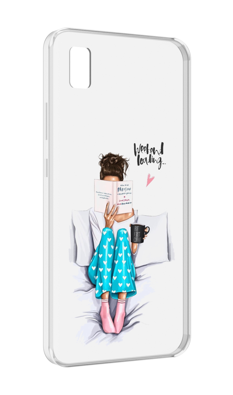 

Чехол MyPads Weekend-loading для ZTE BLADE L210, Прозрачный, Tocco