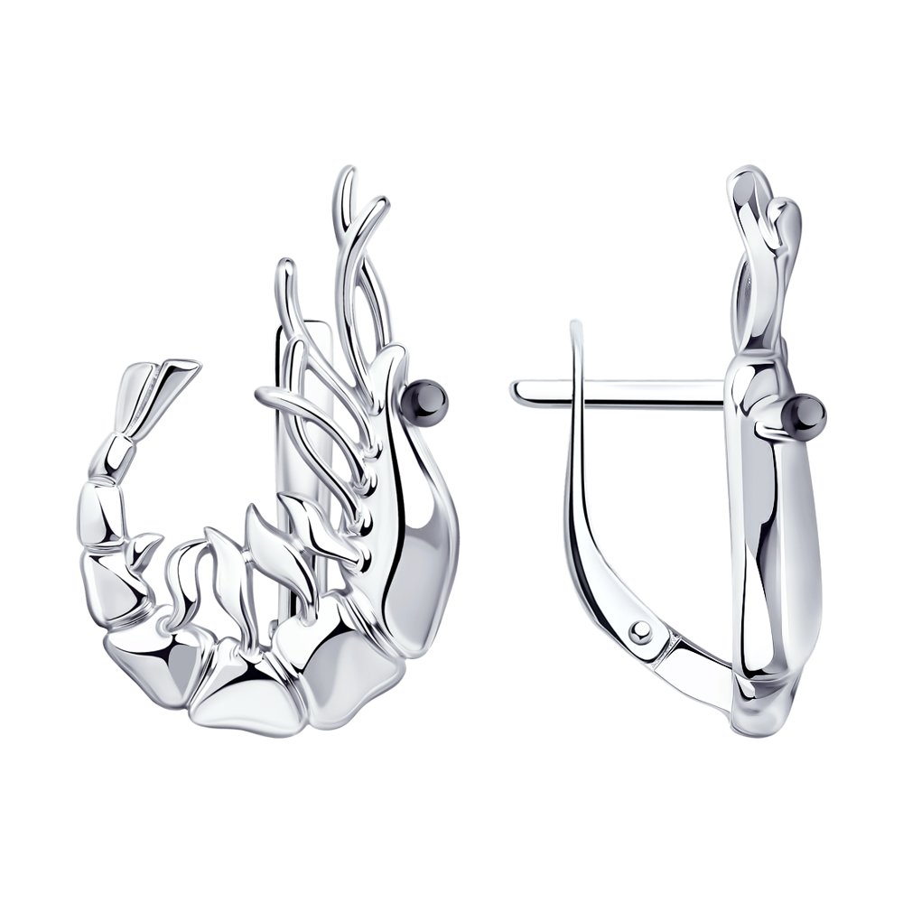 

Серьги женские из серебра SOKOLOV 94024271, 94024271