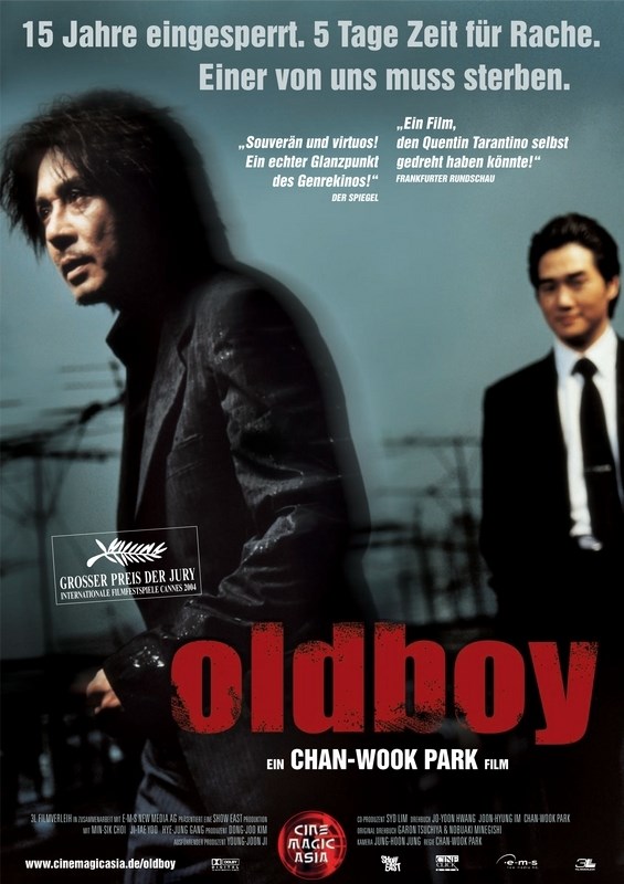 

Постер к фильму "Олдбой" (Oldeuboi) A4