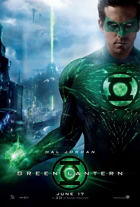 

Постер к фильму "Зеленый Фонарь" (Green Lantern) Оригинальный 68,6x101,6 см