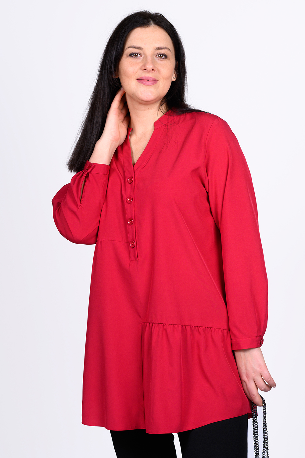 Туника женская SVESTA T2814 красная 60 RU