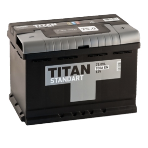 

Аккумулятор Titan Standart 75 Ач 700А прямая полярность