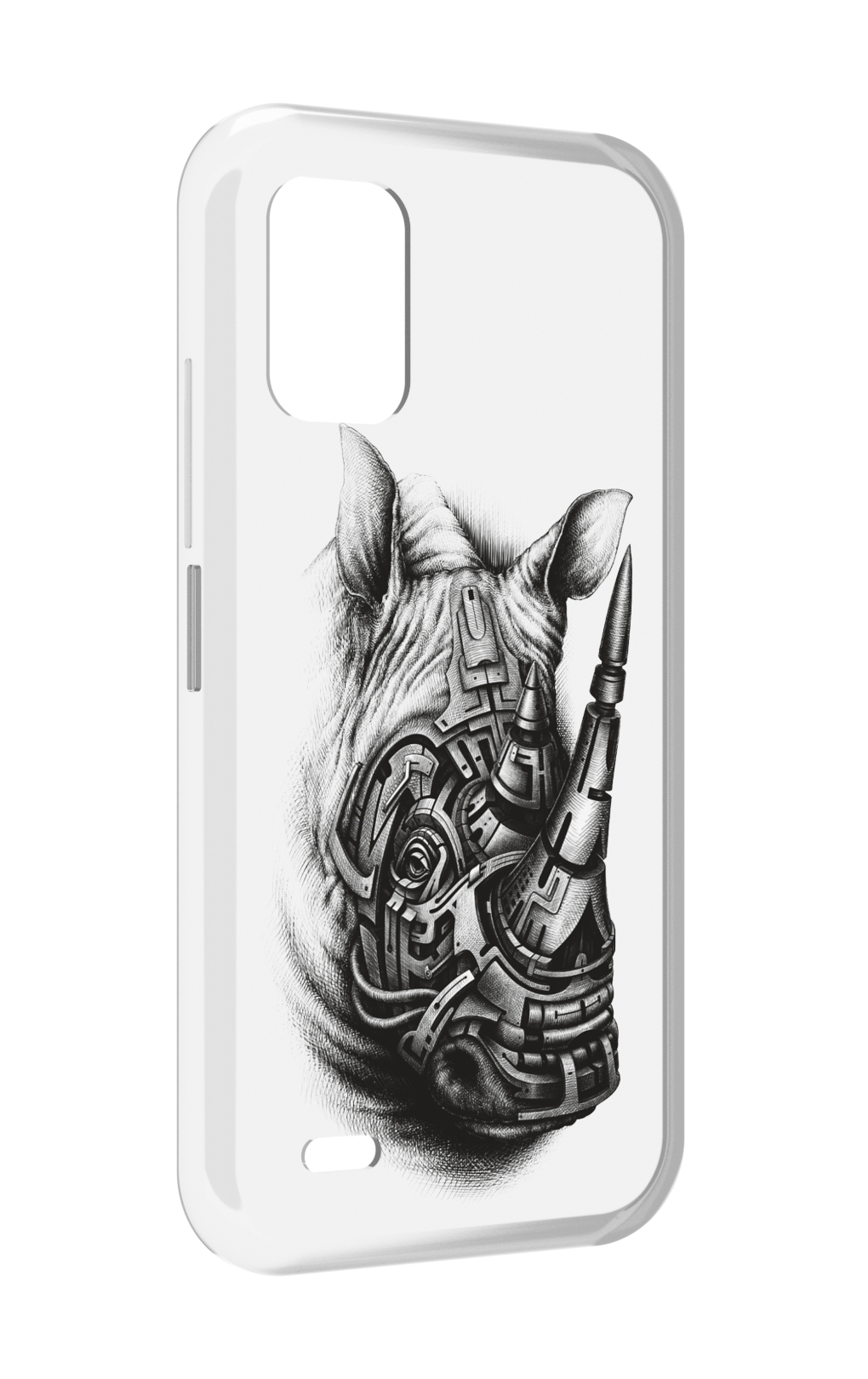 

Чехол MyPads стальной носорог для UMIDIGI Bison GT2 / GT2 Pro, Прозрачный, Tocco