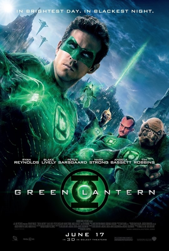 фото Постер к фильму "зеленый фонарь" (green lantern) 50x70 см nobrand