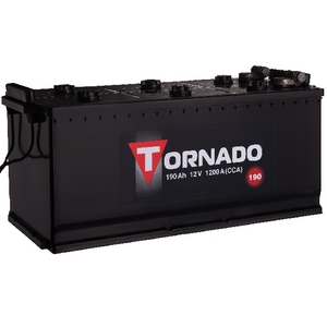 

Аккумулятор Tornado 190 Ач 1200А под болт