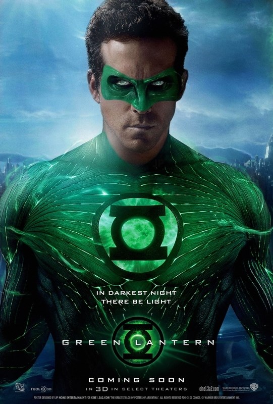 

Постер к фильму "Зеленый Фонарь" (Green Lantern) A3