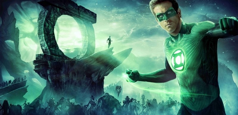 

Постер к фильму "Зеленый Фонарь" (Green Lantern) Оригинальный 101,6x50,8 см