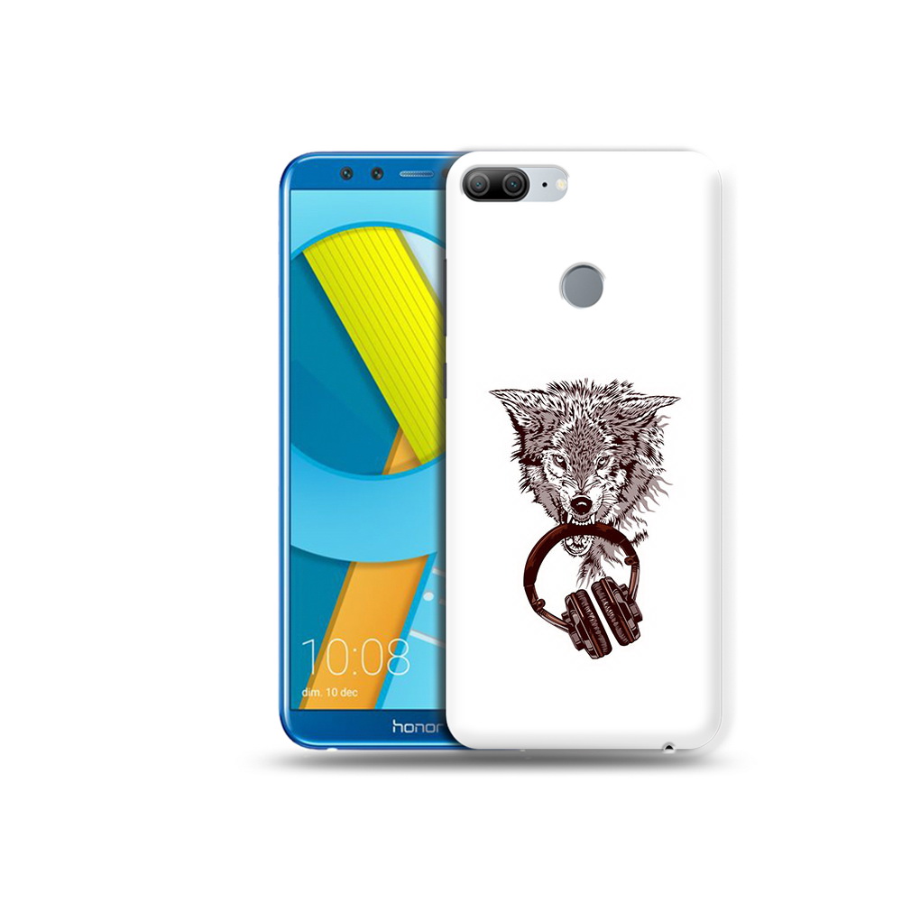 

Чехол MyPads Tocco для Huawei Honor 9 Lite дикий волк (PT117118.56.325), Прозрачный, Tocco