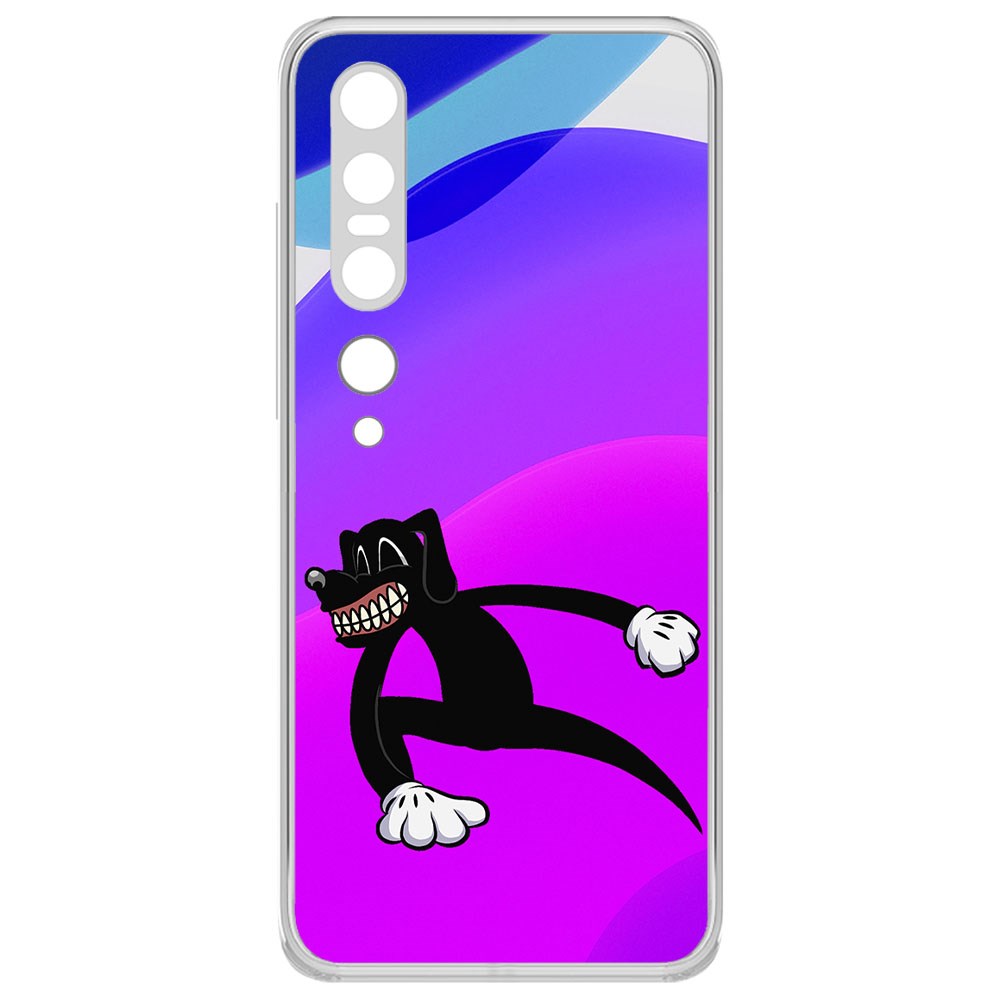 

Чехол-накладка Krutoff Clear Case Хаги Ваги - Картун Дог для Xiaomi Mi 10, Прозрачный