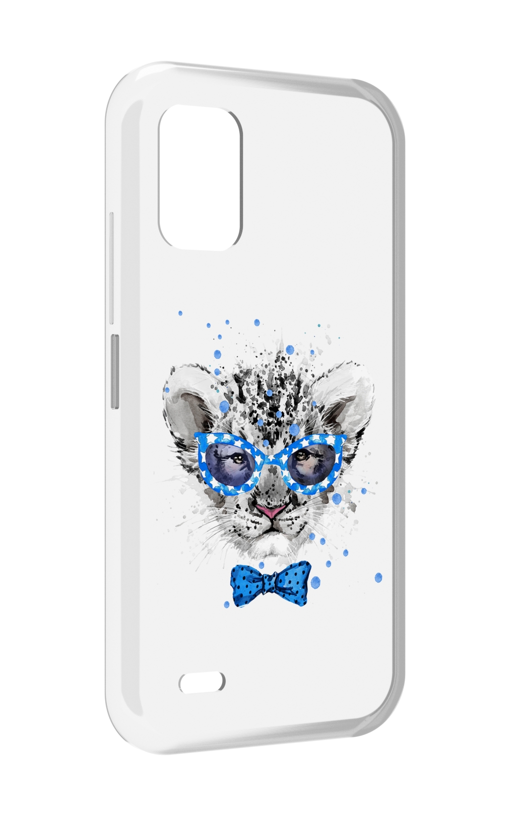 

Чехол MyPads тигренок с бабочкой для UMIDIGI Bison GT2 / GT2 Pro, Прозрачный, Tocco