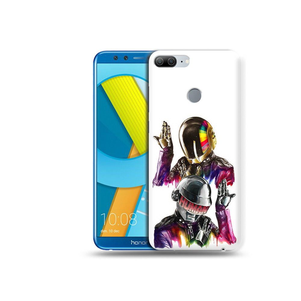 

Чехол MyPads Tocco для Huawei Honor 9 Lite диско космонавты (PT117118.56.329), Прозрачный, Tocco