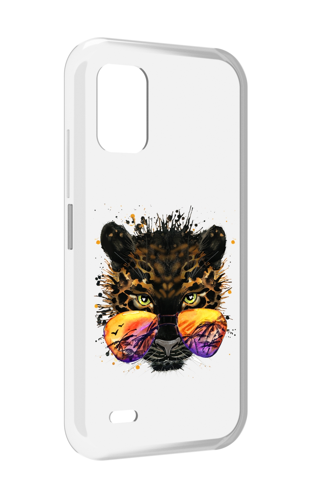 

Чехол MyPads тропический леопард для UMIDIGI Bison GT2 / GT2 Pro, Прозрачный, Tocco
