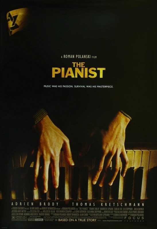 

Постер к фильму "Пианист" (The Pianist) Оригинальный 68,6x101,6 см