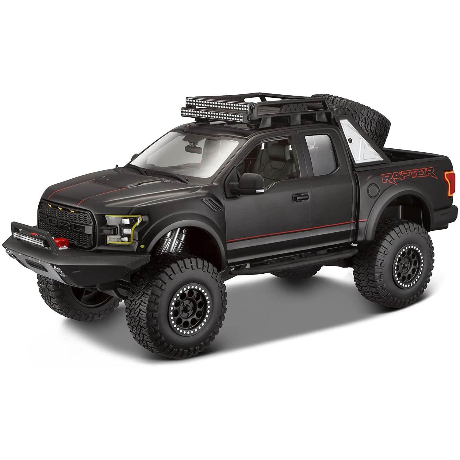 фото Игрушечная машинка maisto ford f-150 raptor design off-road kings, 1:24, черная 32521/3