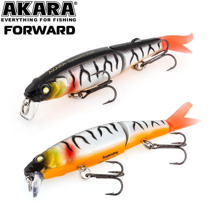 

Воблер Akara Forward 90SP 8 гр 2/7 oz 3,5 in A111, Разноцветный, Forward