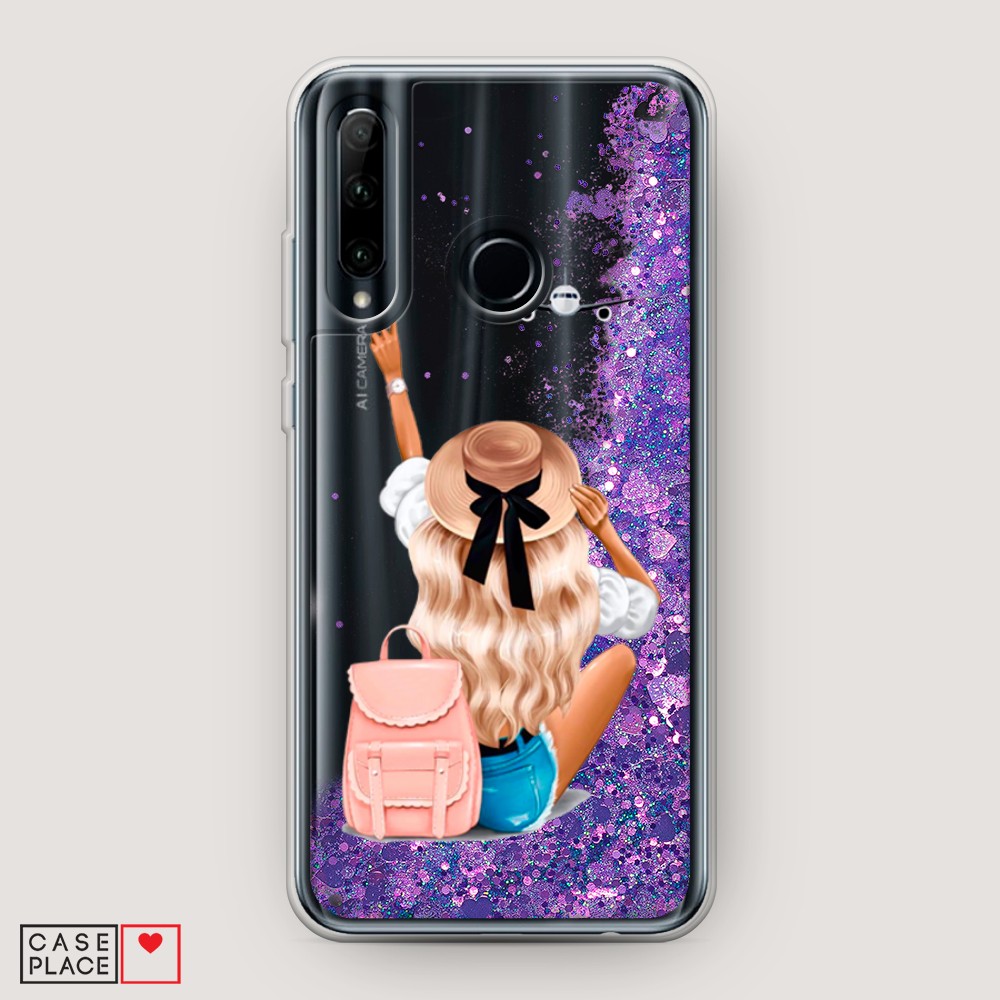 

Чехол Awog на Honor 10i/20 lite 2019/P Smart Plus 2019 "Автостопом самолетом", Разноцветный, 68992-1