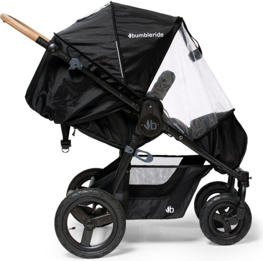 

Дождевик для коляски Bumbleride Era Rain Cover, Черный, Era