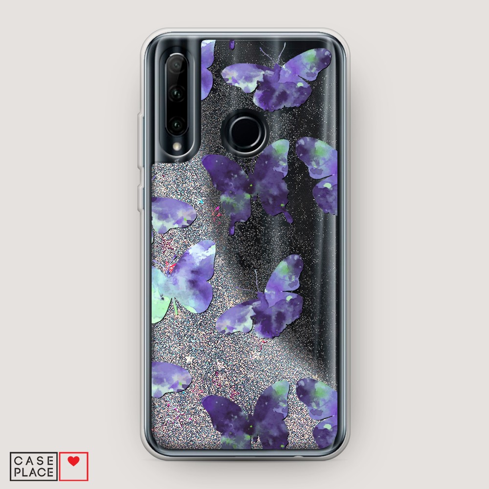 

Чехол Awog на Honor 10i/20 lite 2019/P Smart Plus 2019 "Бабочки отпечатки", Разноцветный, 68991-1