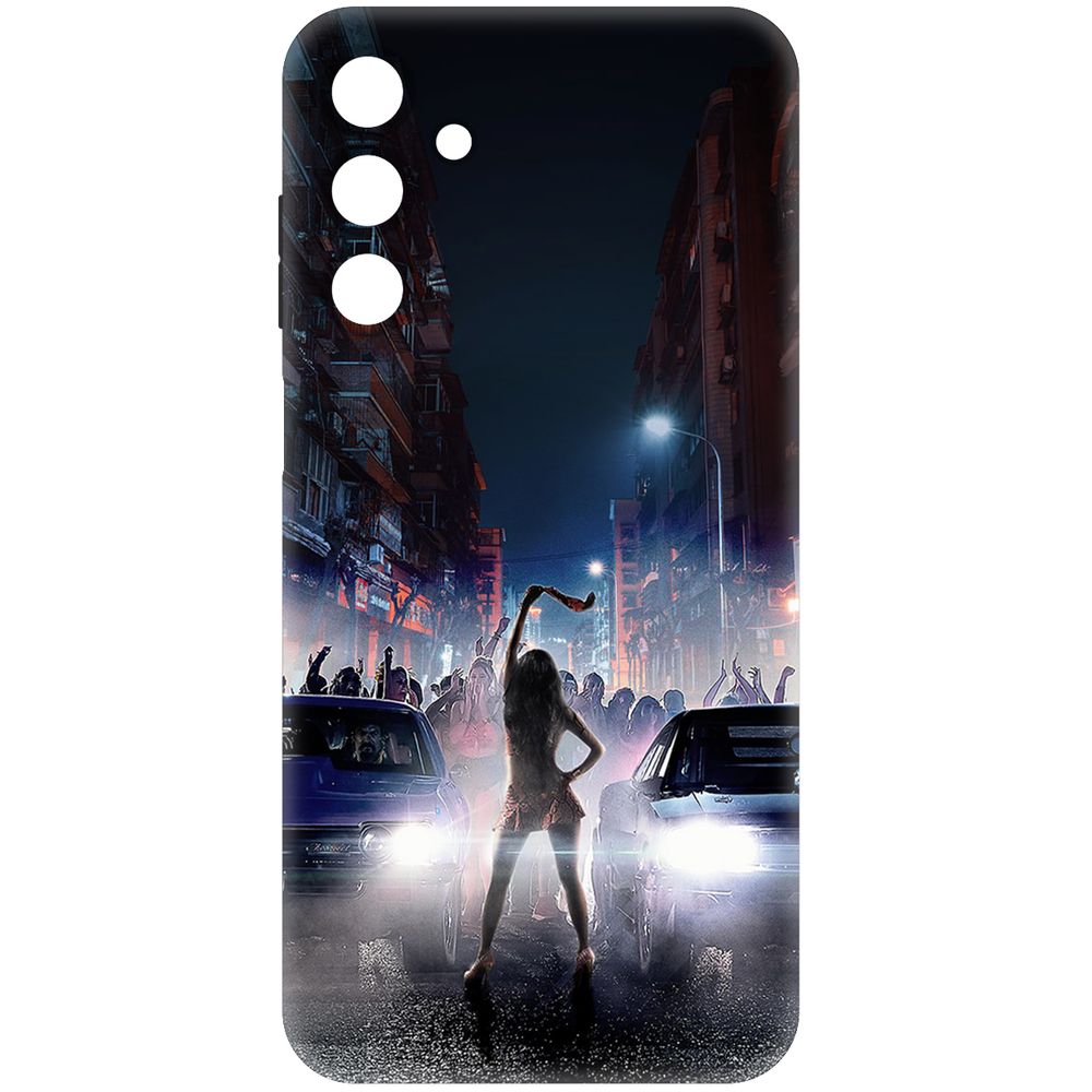 

Чехол-накладка Krutoff Soft Case Форсаж. Стритрейсинг для Samsung Galaxy A15 4G (A155), Черный