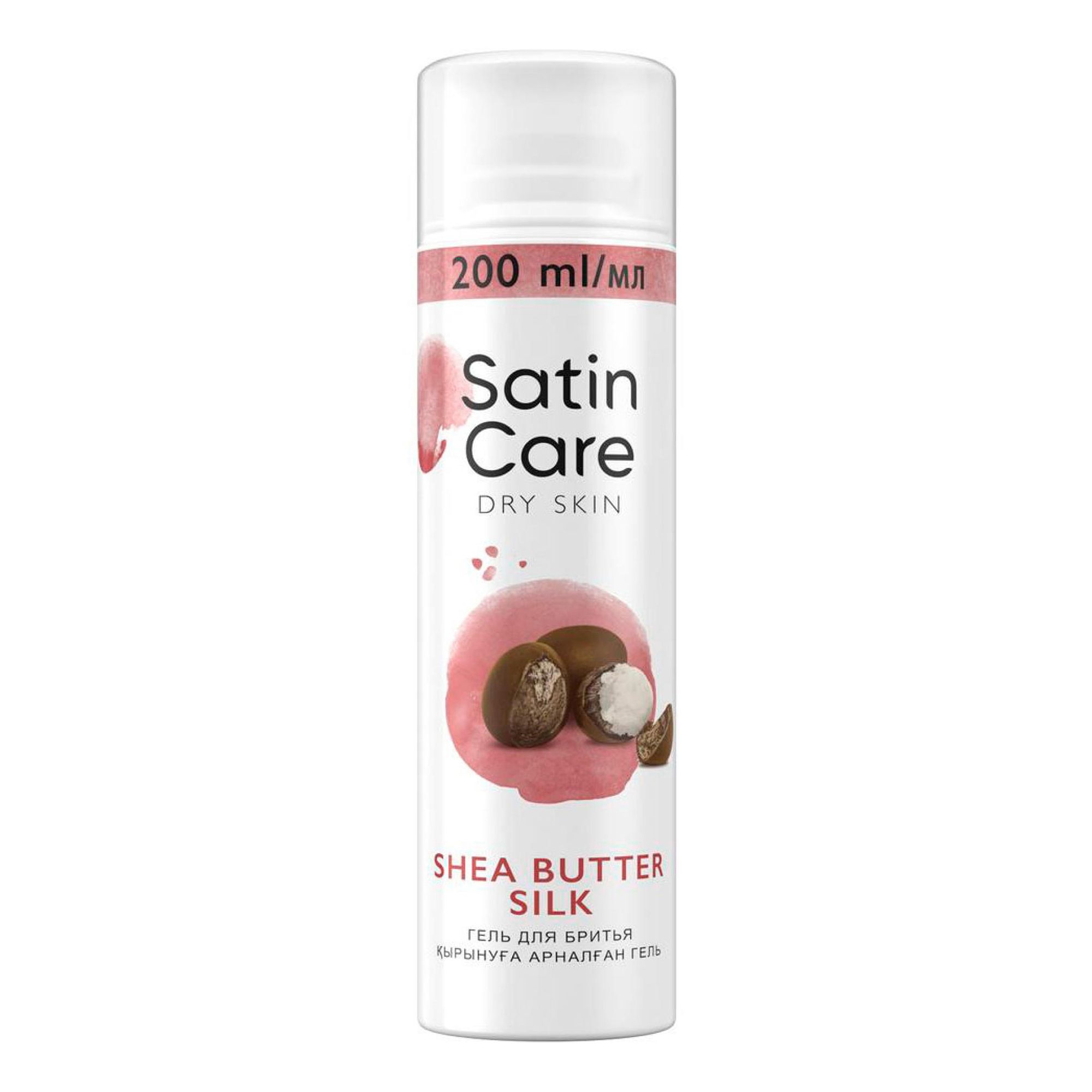 Гель для бритья Satin Care с маслом ши для тела 200 мл