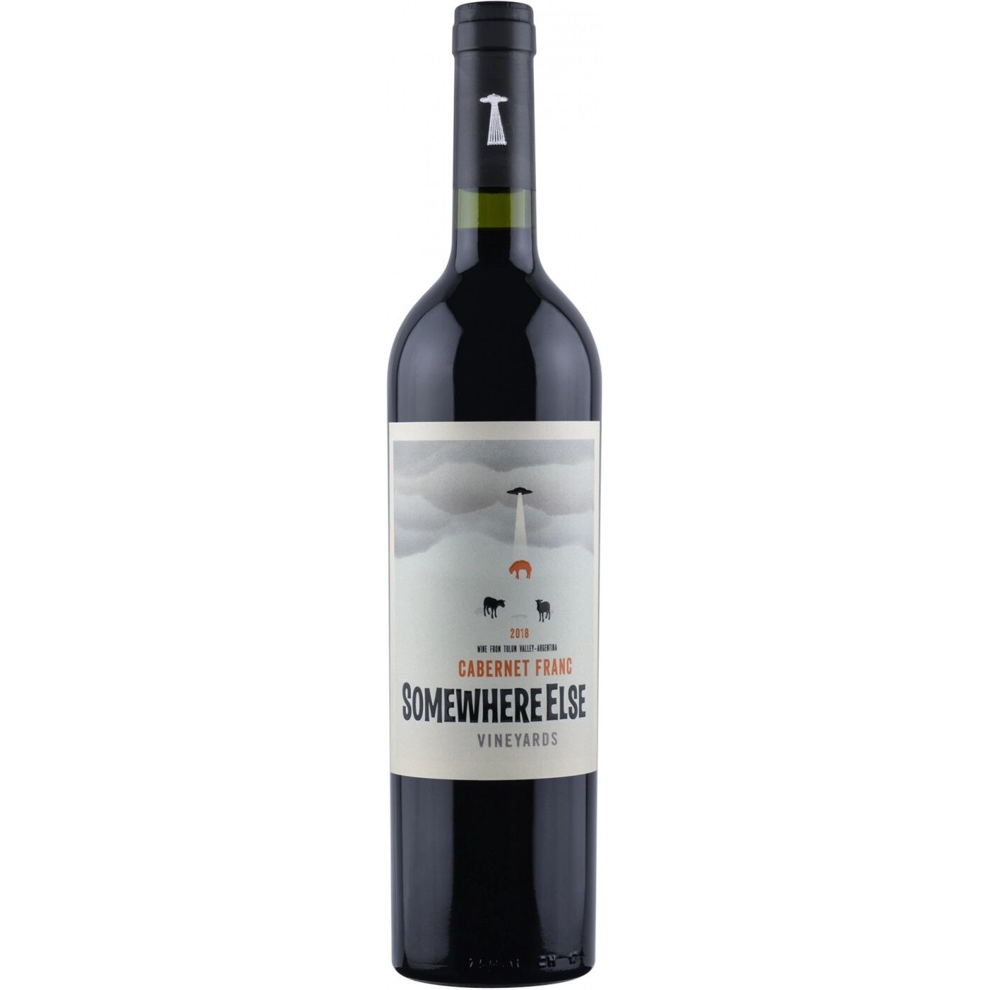 

Вино красное сухое Somewhere Else Vineyards Cabernet Franc 14% 0,75 л