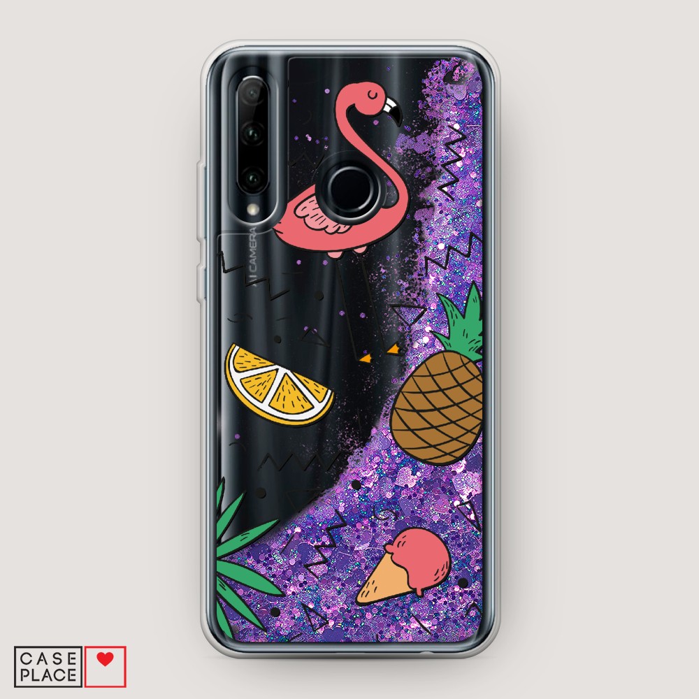 

Чехол Awog на Honor 10i/20 lite 2019/P Smart Plus 2019 "Гавайский фон", Разноцветный, 68992-1