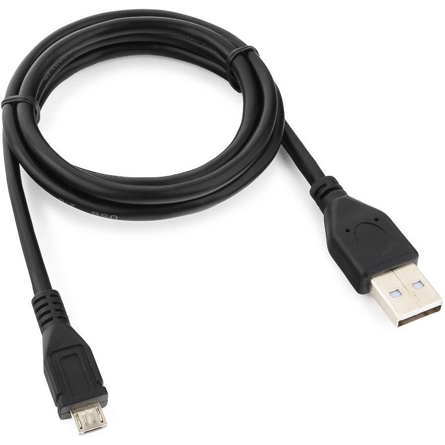 

Кабель Cablexpert CC-mUSB2D-1M USB - Micro USB двусторонний, 2.4A, 1 м, черный