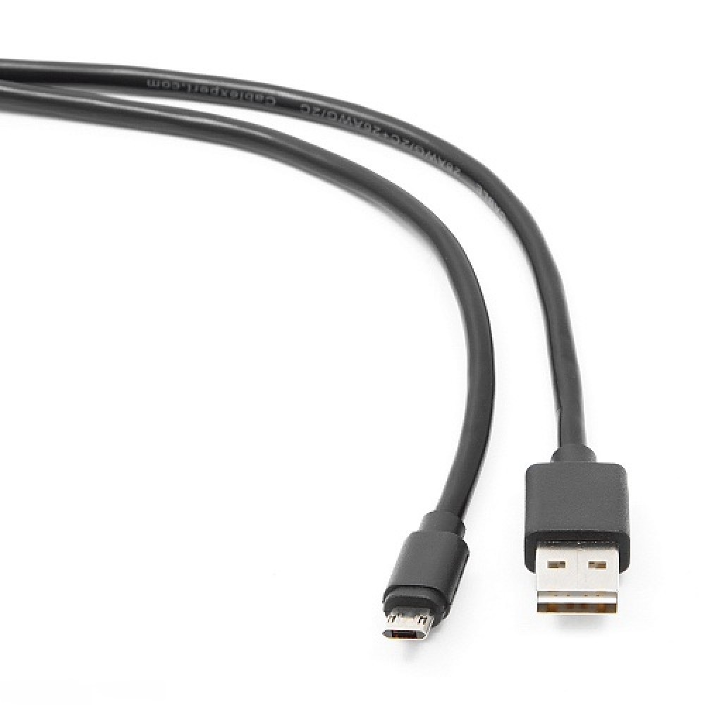 

Кабель Cablexpert CC-mUSBDS-6 USB - Micro USB двусторонний, 2.4A, 1.8 м, черный