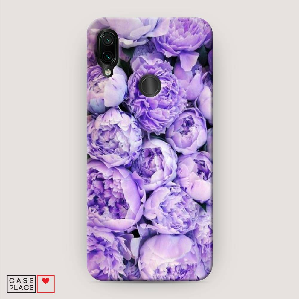 

Пластиковый чехол "Пионы сиреневые" на Xiaomi Redmi 7, 35020-6