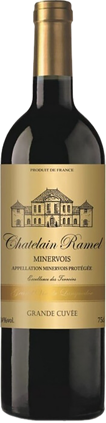 

Вино красное сухое Domaine du Pere Guillot Chatelain Ramel Minervois AOP 14% 0,75л