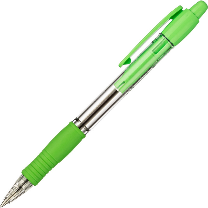 

Ручка шариковая BPGP-10R-F SG SUPER GRIP светло-зеленого цвета, (3шт.)