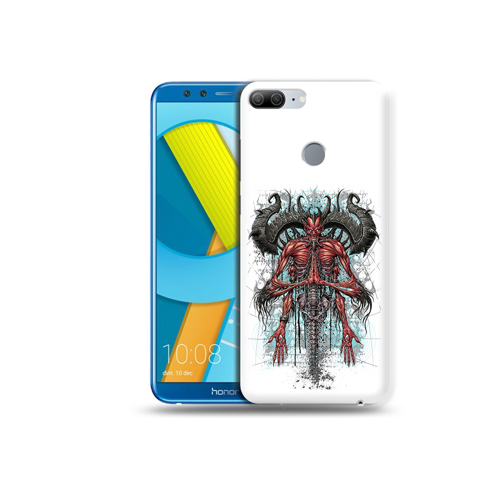 Чехол MyPads Tocco для Huawei Honor 9 Lite дьявол (PT117118.56.340)