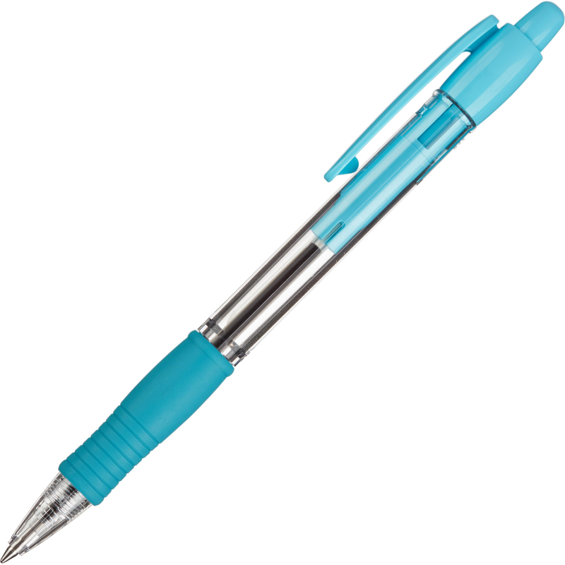 

Ручка шариковая BPGP-10R-F SL SUPER GRIP голубого цвета, (3шт.)